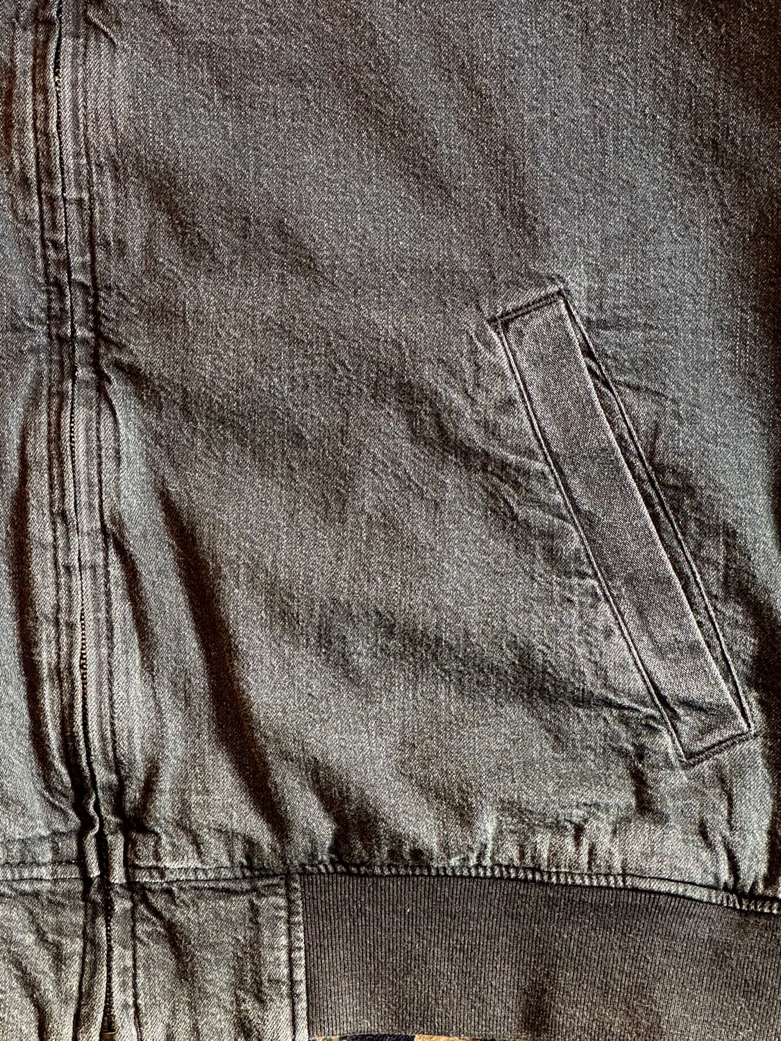 리바이스 블랙 데님 스윙탑 자켓 블루종 상품이미지5