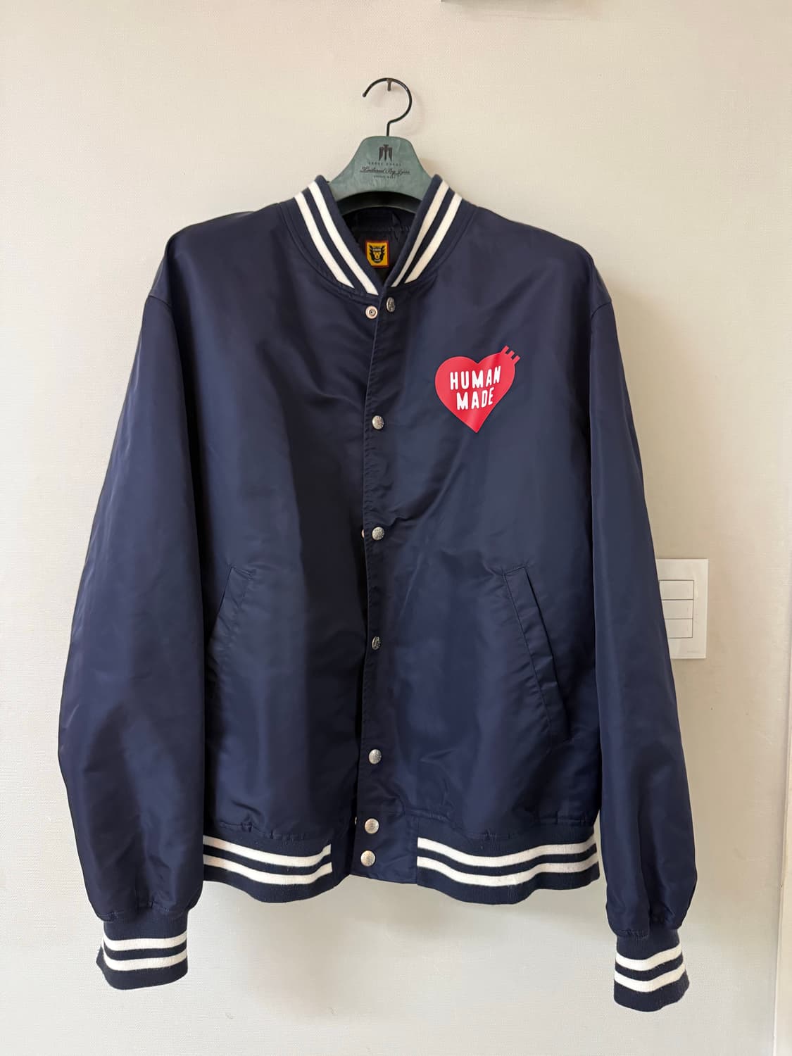 휴먼메이드 바시티 네이비 XXL 상품이미지3