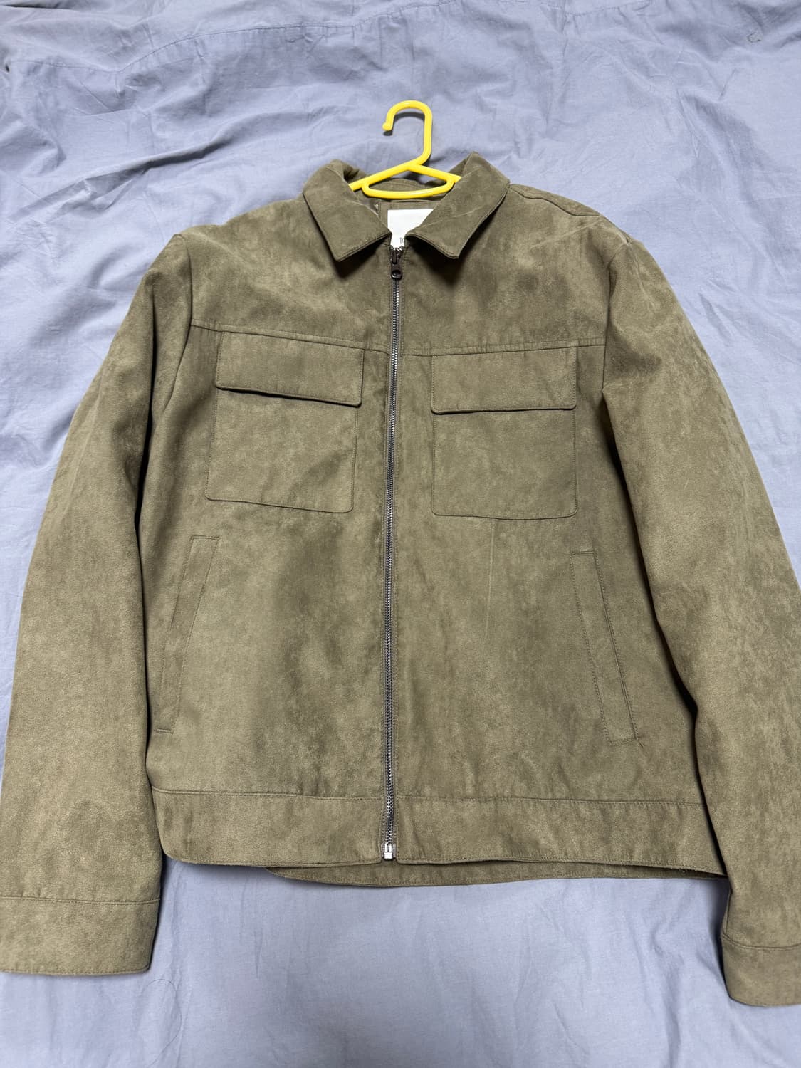 탑텐 스웨이드 트러커 자켓 상품이미지1