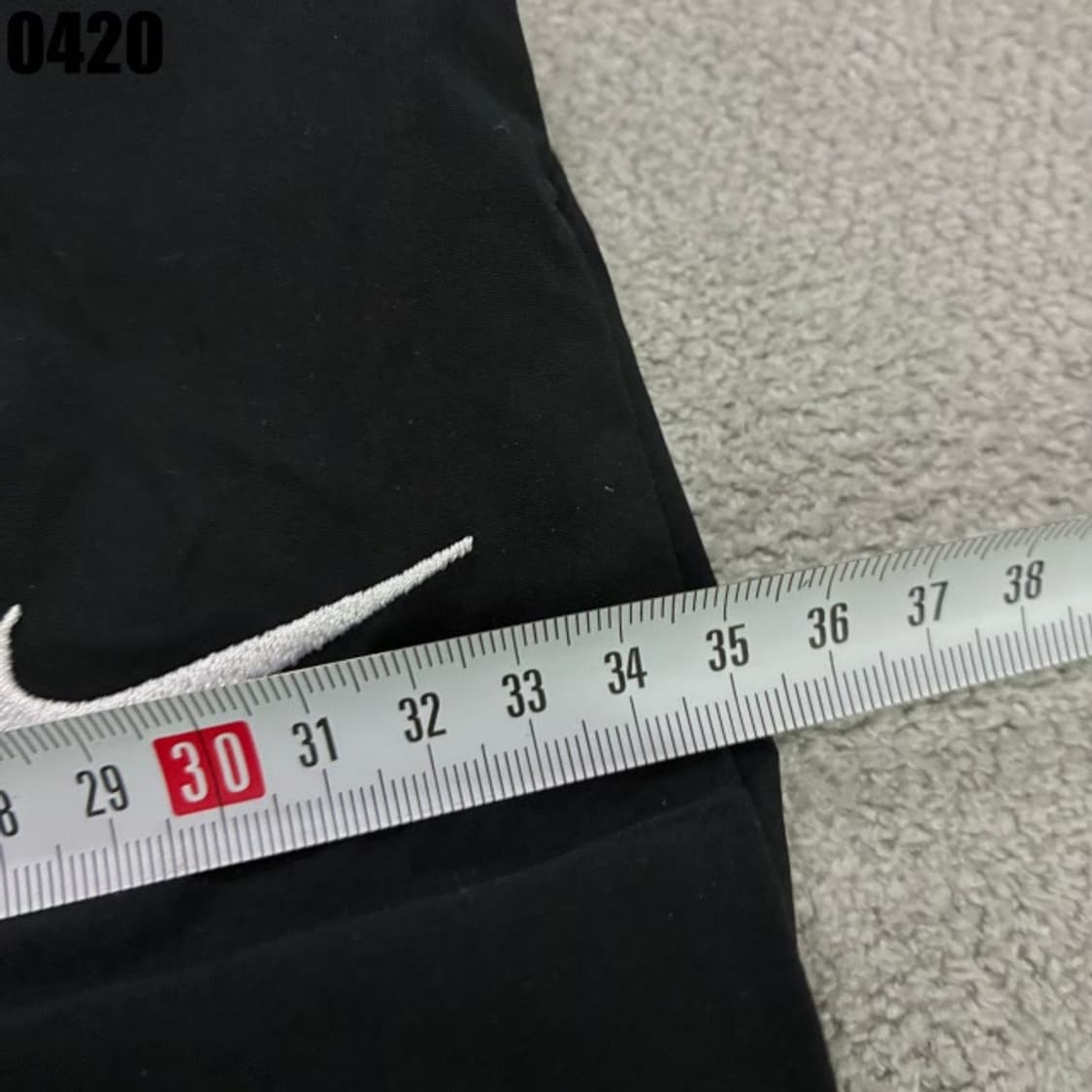 나이키 스우시 블랙 조거 트레이닝 바지 m 상품이미지7