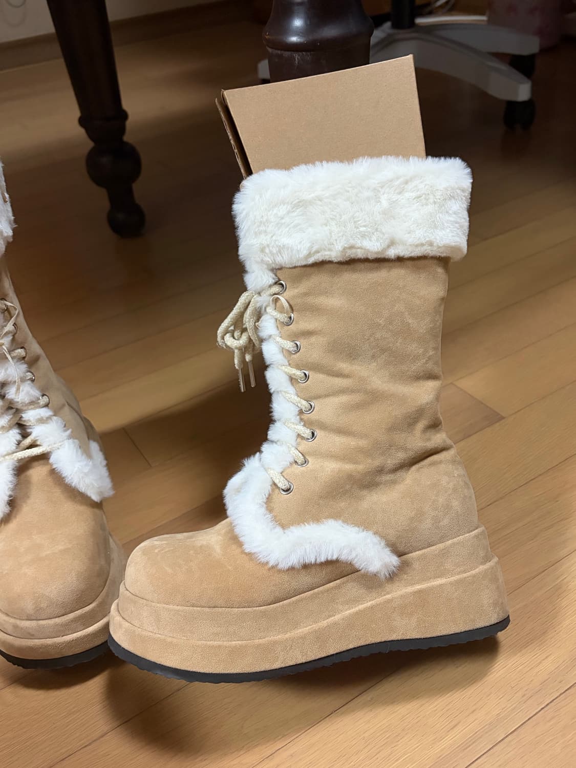 루루서울 엔젤퍼부츠 240 상품이미지5