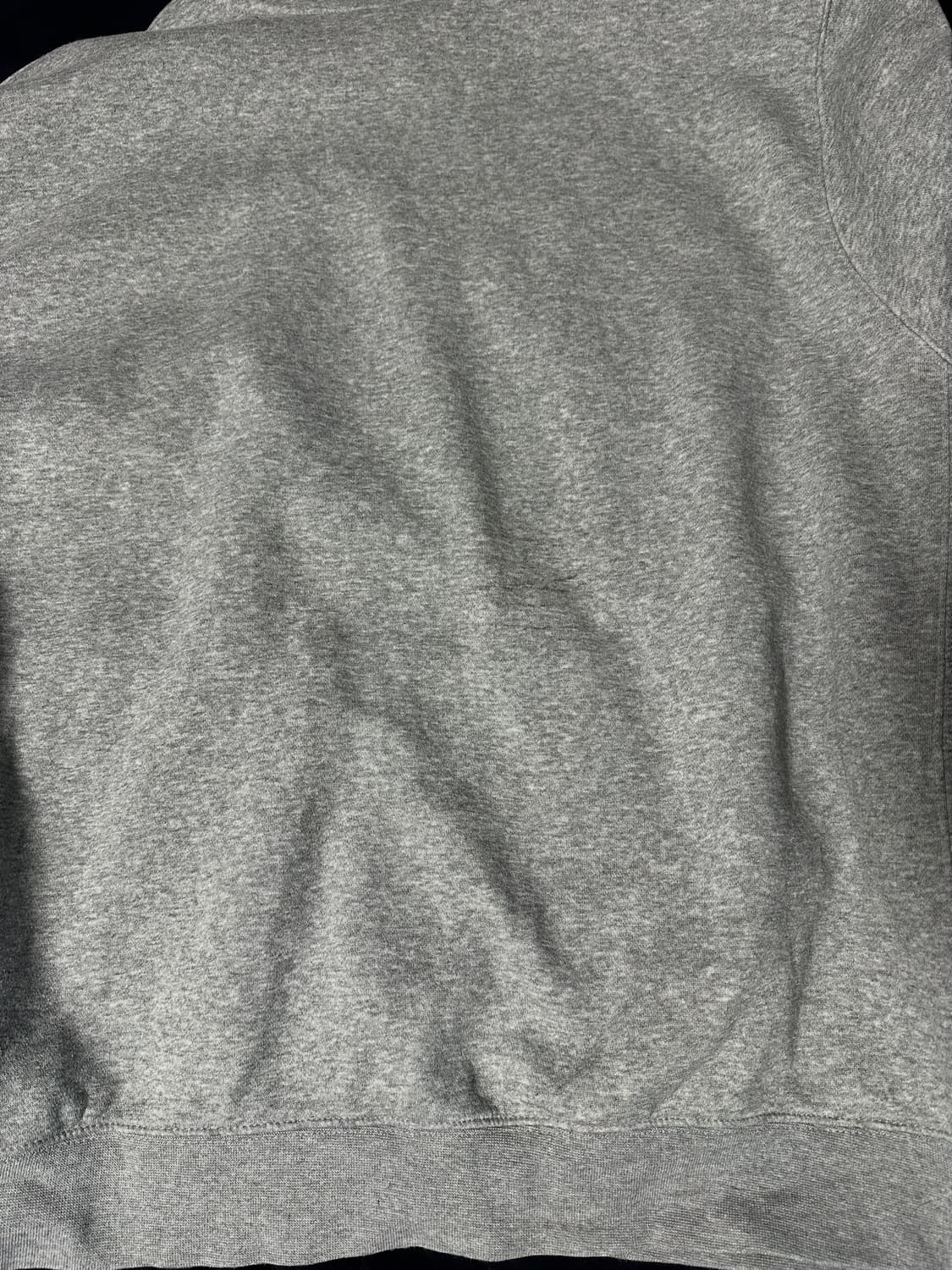 나이키 스우시 후드티 그레이 XL 상품이미지5