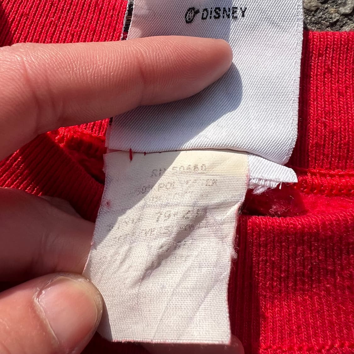 90‘s USA 미키마우스 스웻셔츠 상품이미지8