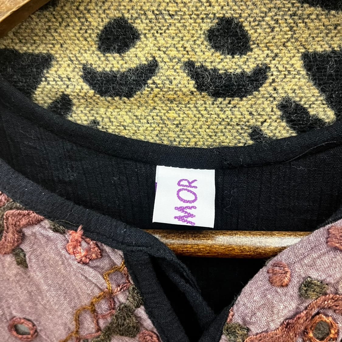 빈티지 보헤미안 레트로 페미닌 뜨개 베이비돌 셔링 원피스 K0064 상품이미지6