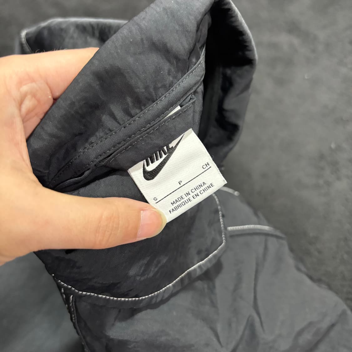 우먼 나이키 스우시 스티치 우븐자켓 상품이미지5