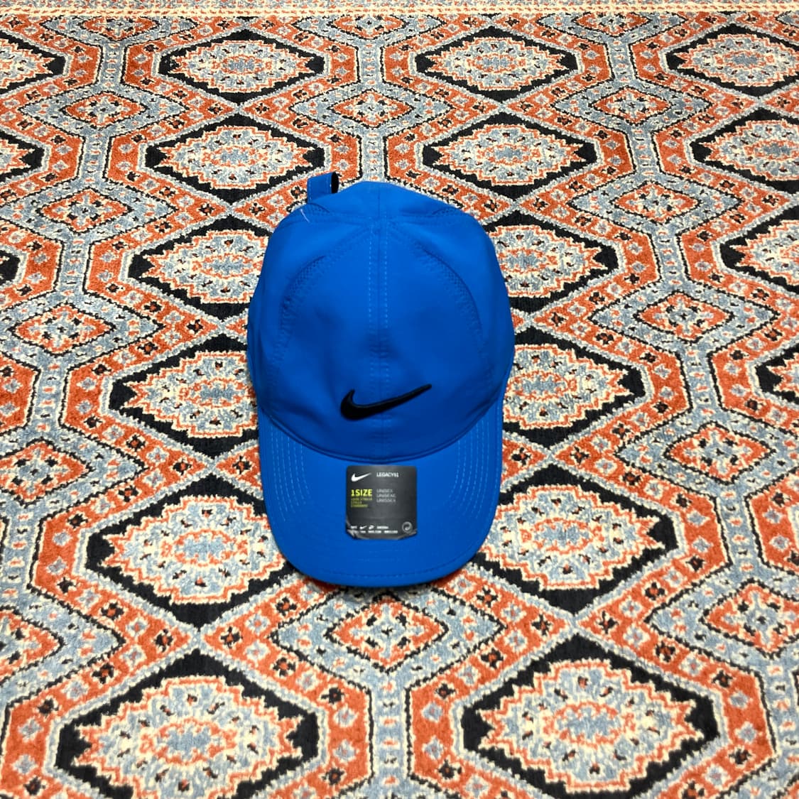  나이키 레거시91 스우시 블루 볼캡 상품이미지1
