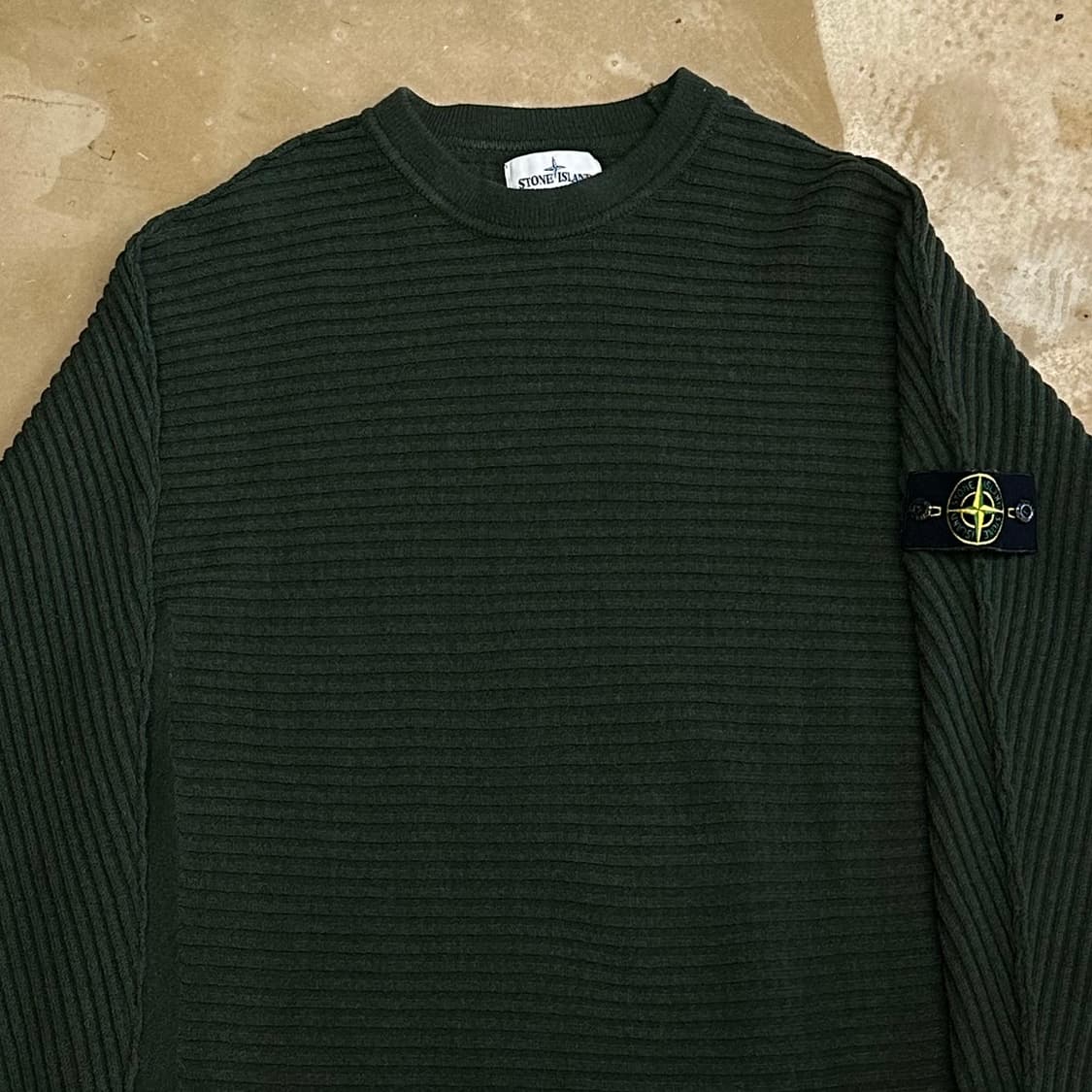 L 스톤아일랜드 그린 울 니트 상품이미지1