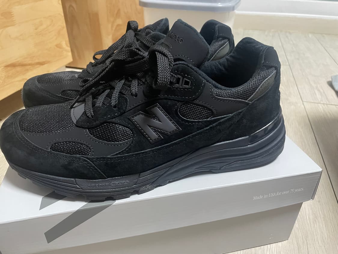 (1회 실착)New Balance 코어 블랙 상품이미지3