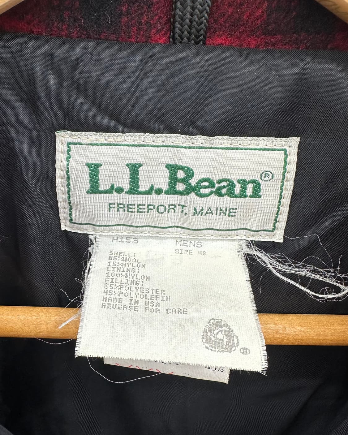  (2XL오버)80'S L.L.BEAN USA 울 자켓-M1491 상품이미지2