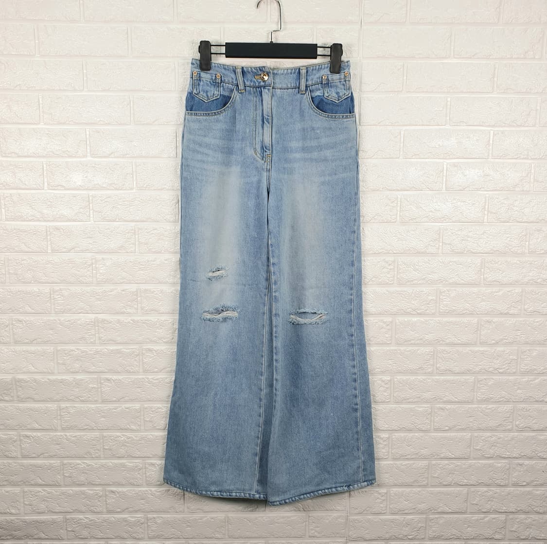 [25]오즈세컨 와이드 데님 팬츠 상품이미지2