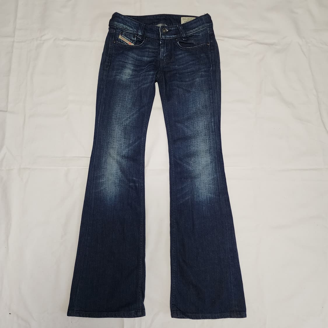 디젤 빈티지 Louvely 워시드 세미 부츠컷 와이드 팬츠 상품이미지2