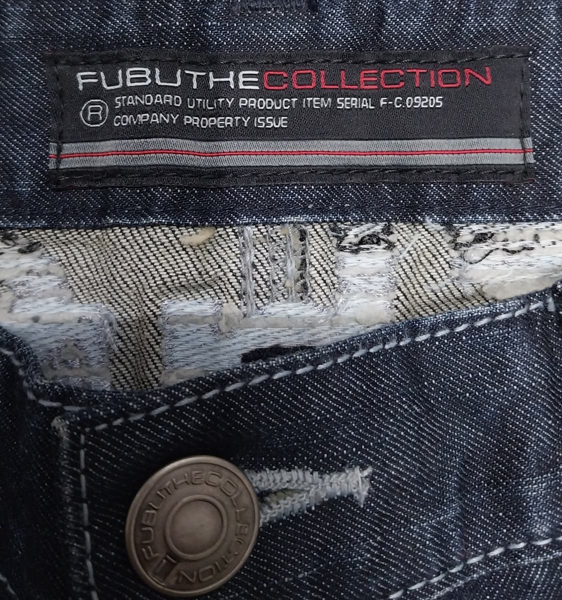 90s FUBU 후부 7부 데님 팬츠 (30-31) 상품이미지2