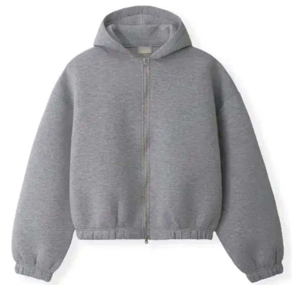 네오프렌 오버핏 후드집업 상품이미지1