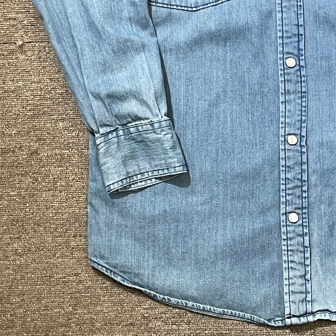 (S) Levi's 리바이스 코튼 데님 셔츠 상품이미지5