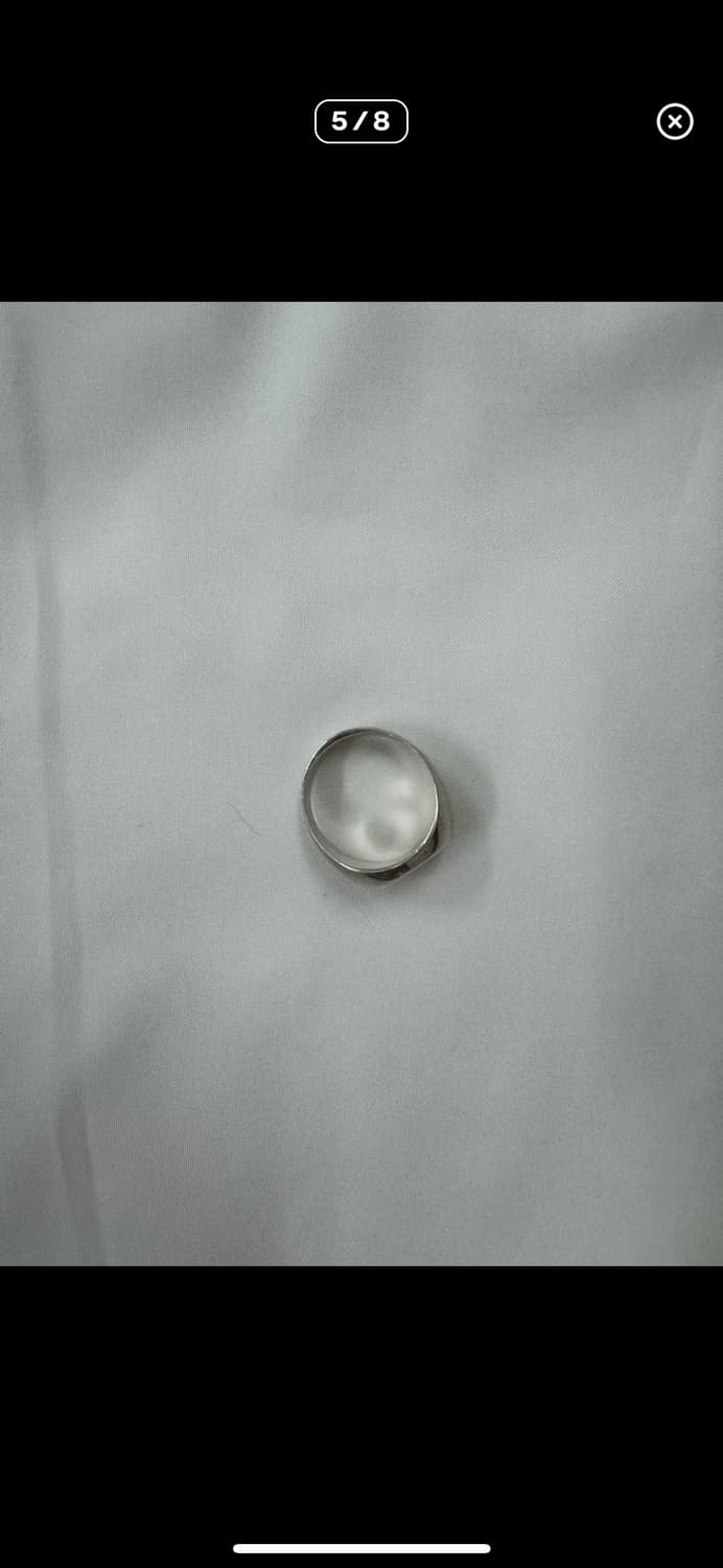 jil sander 925 silver ring (m) 상품이미지5