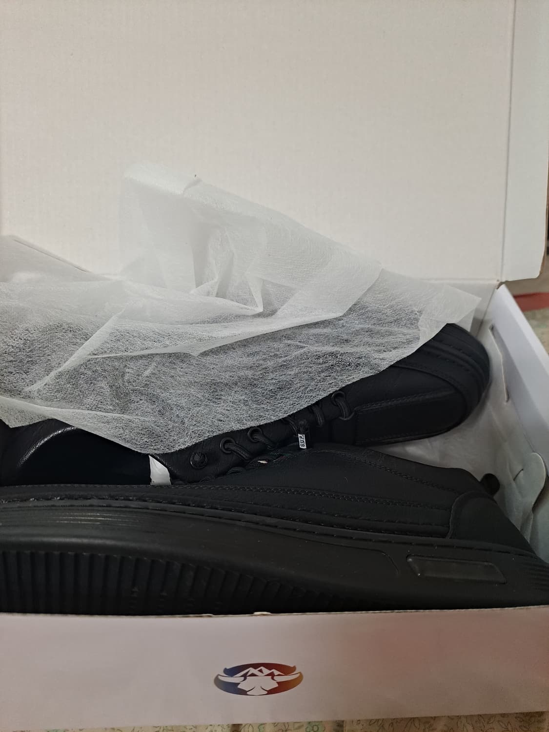 Low NewBrie 남성 캐주얼 스니커즈 블랙 265 상품이미지1