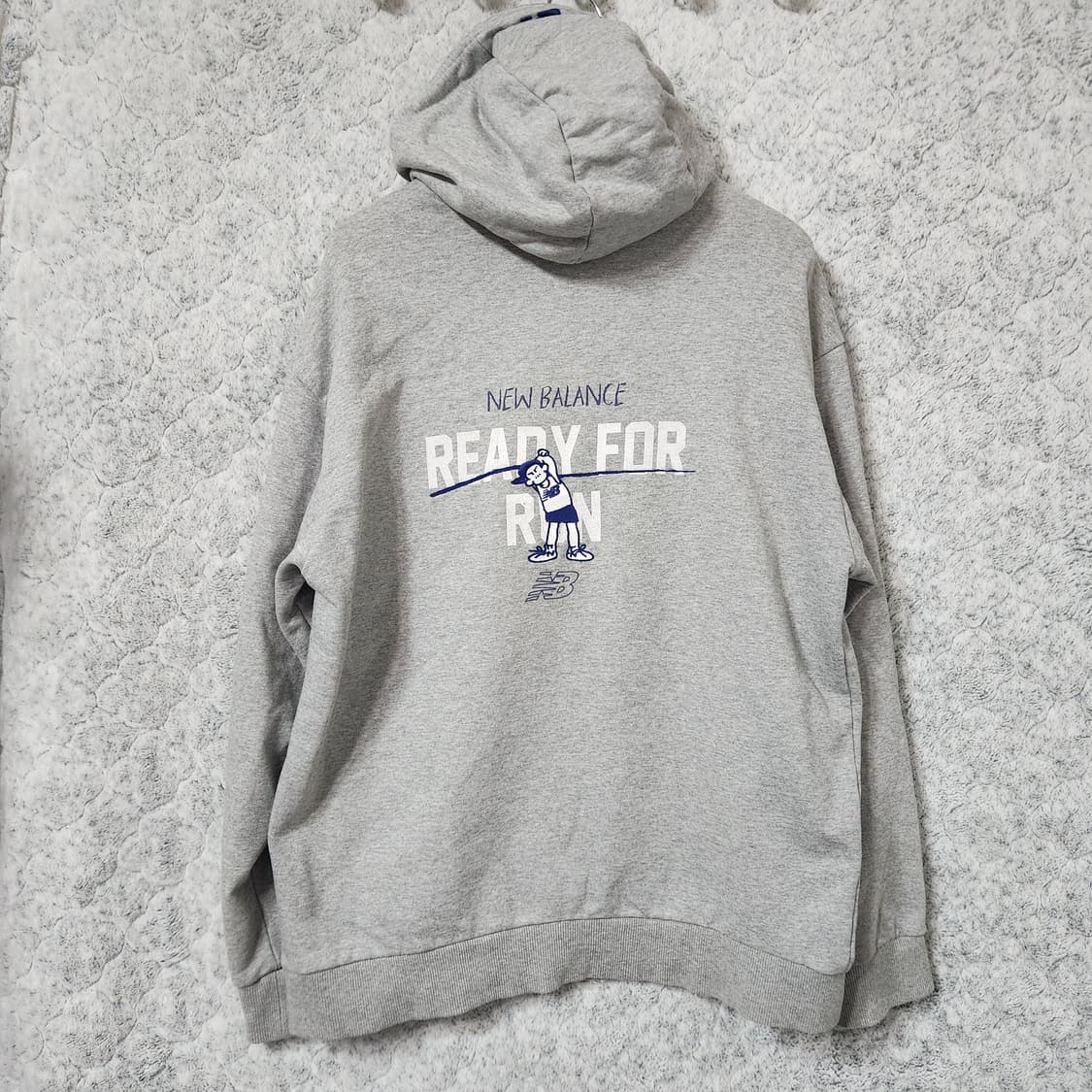 J447 [105] 뉴발란스 후드 티셔츠 상품이미지3
