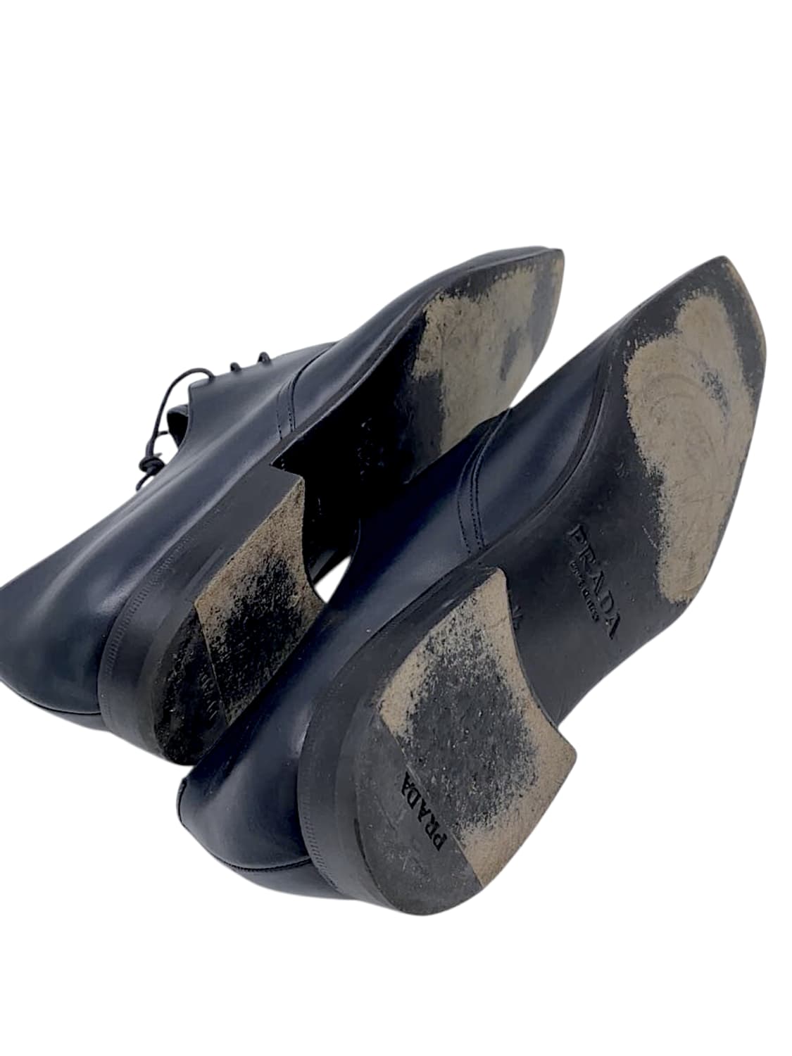 프라다 레더 스퀘어토 더비슈즈 상품이미지2