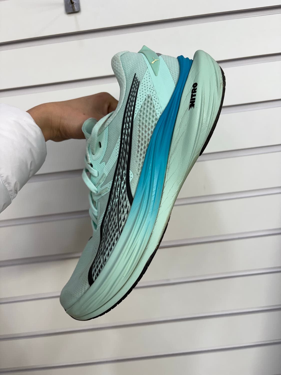 푸마 디비에이트 나이트로 3 런닝화의 민트 290 상품이미지6