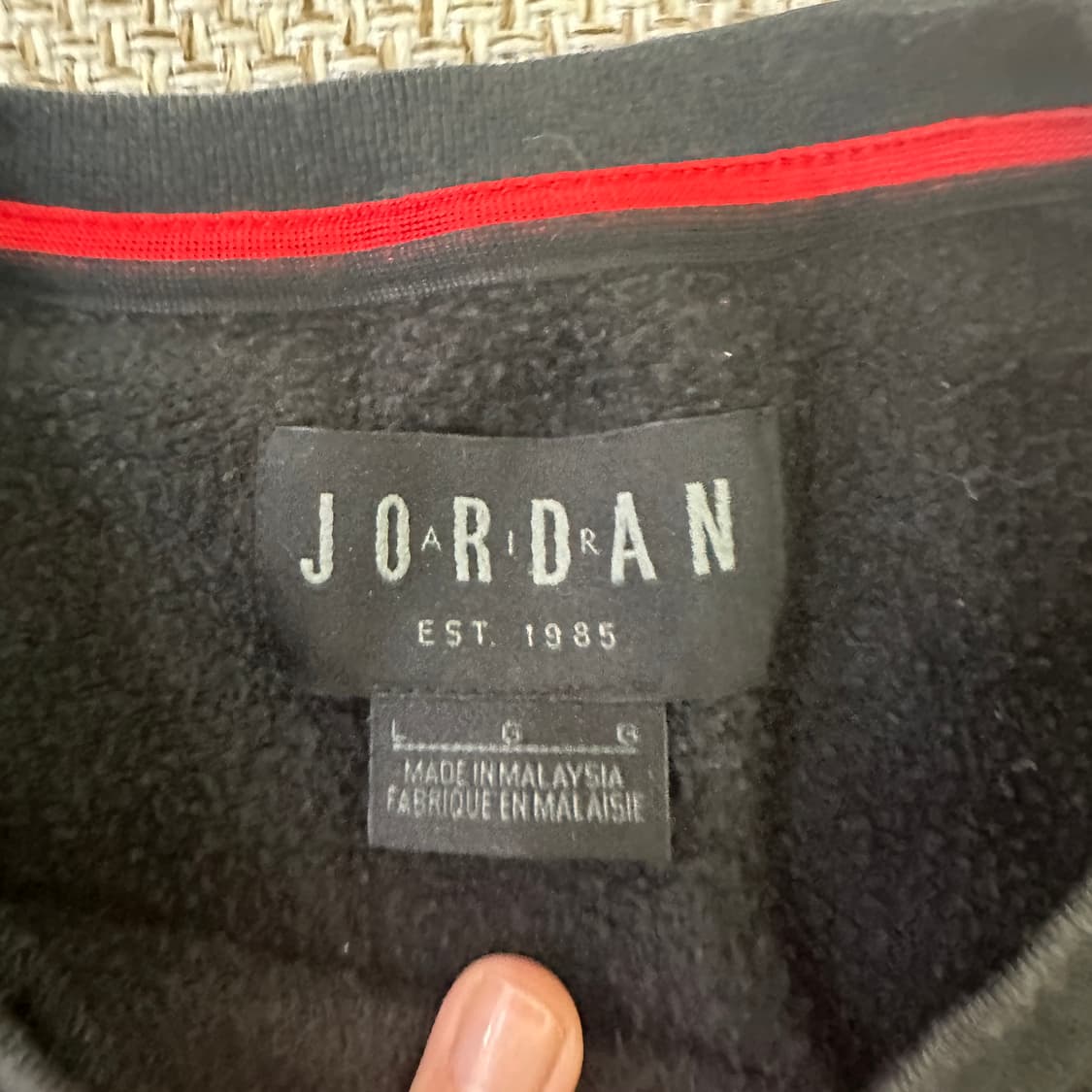 L 나이키 조던 크루넥 맨투맨 0421D 상품이미지2