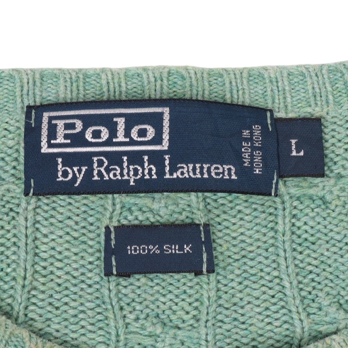 폴로랄프로렌 민트 실크 케이블 니트 상품이미지8