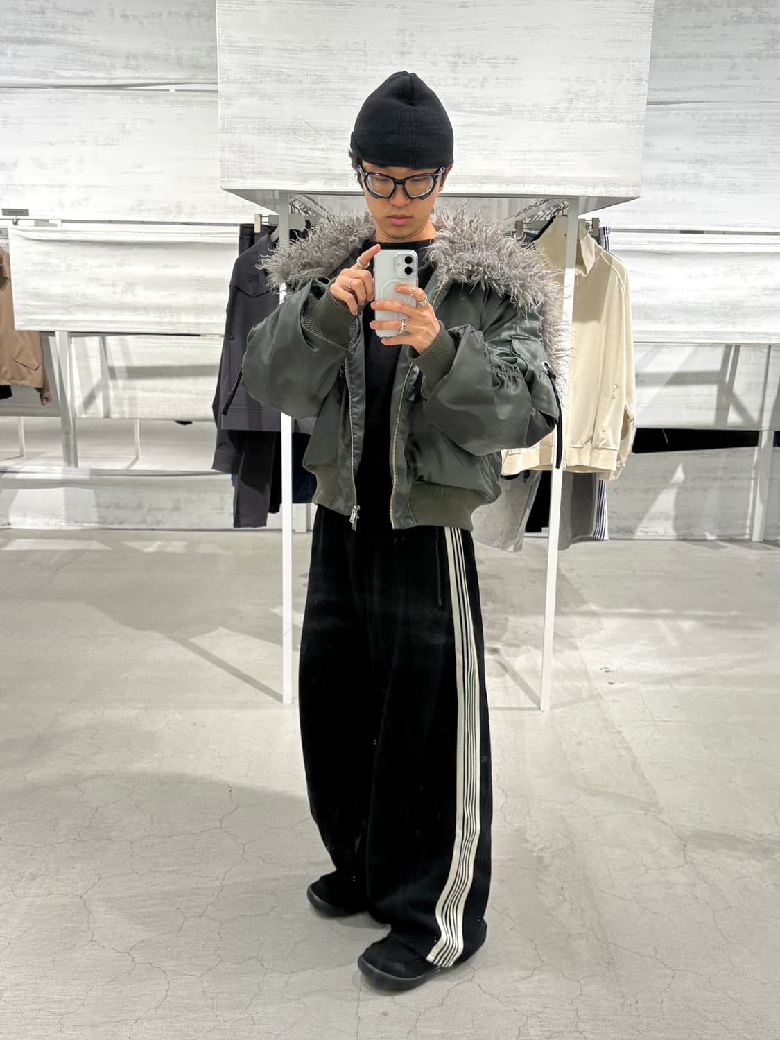 X STUDIOUS HD track pant cotton 상품이미지2