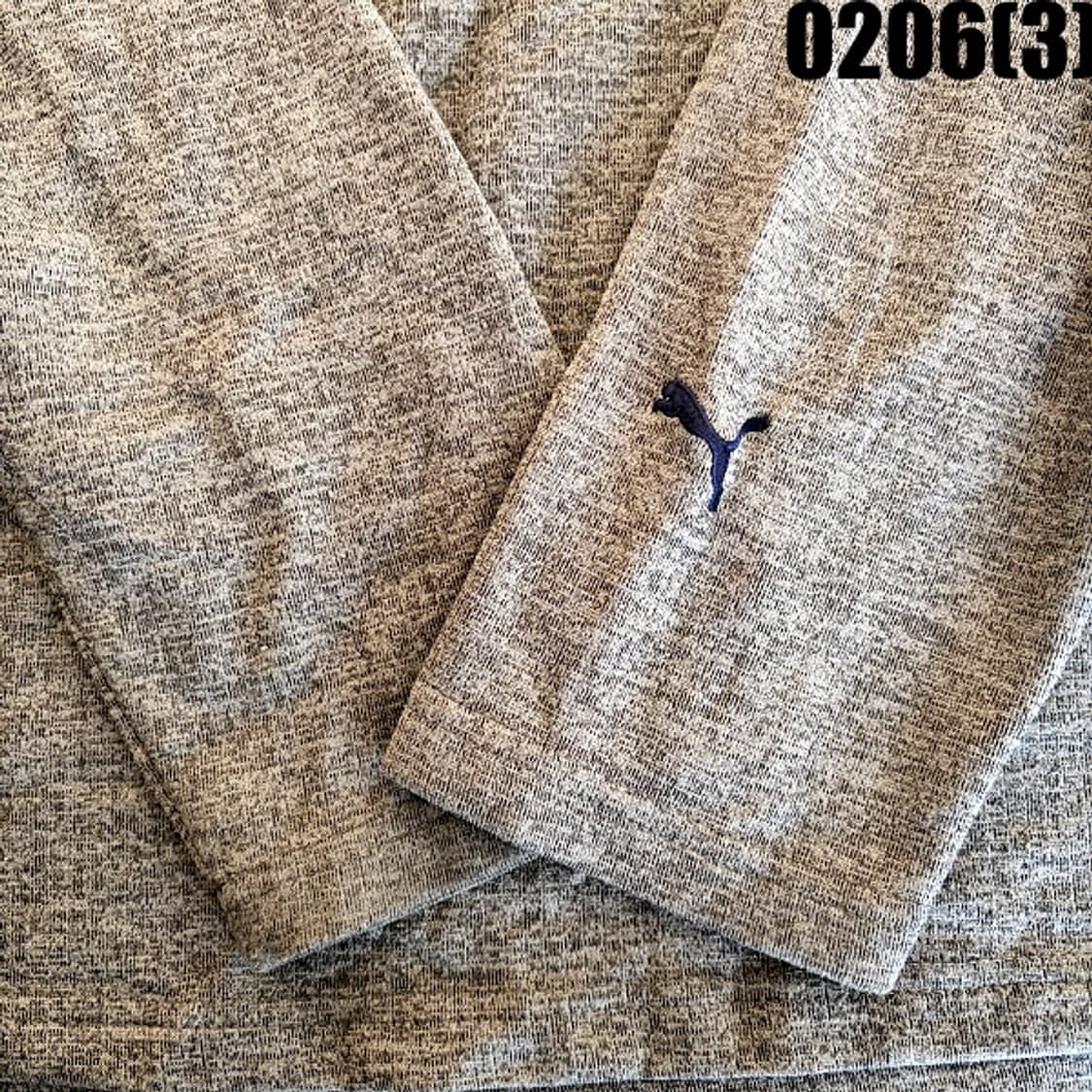 [XL] 푸마 기모 목폴라 긴팔티 그레이 0206(3) 상품이미지3