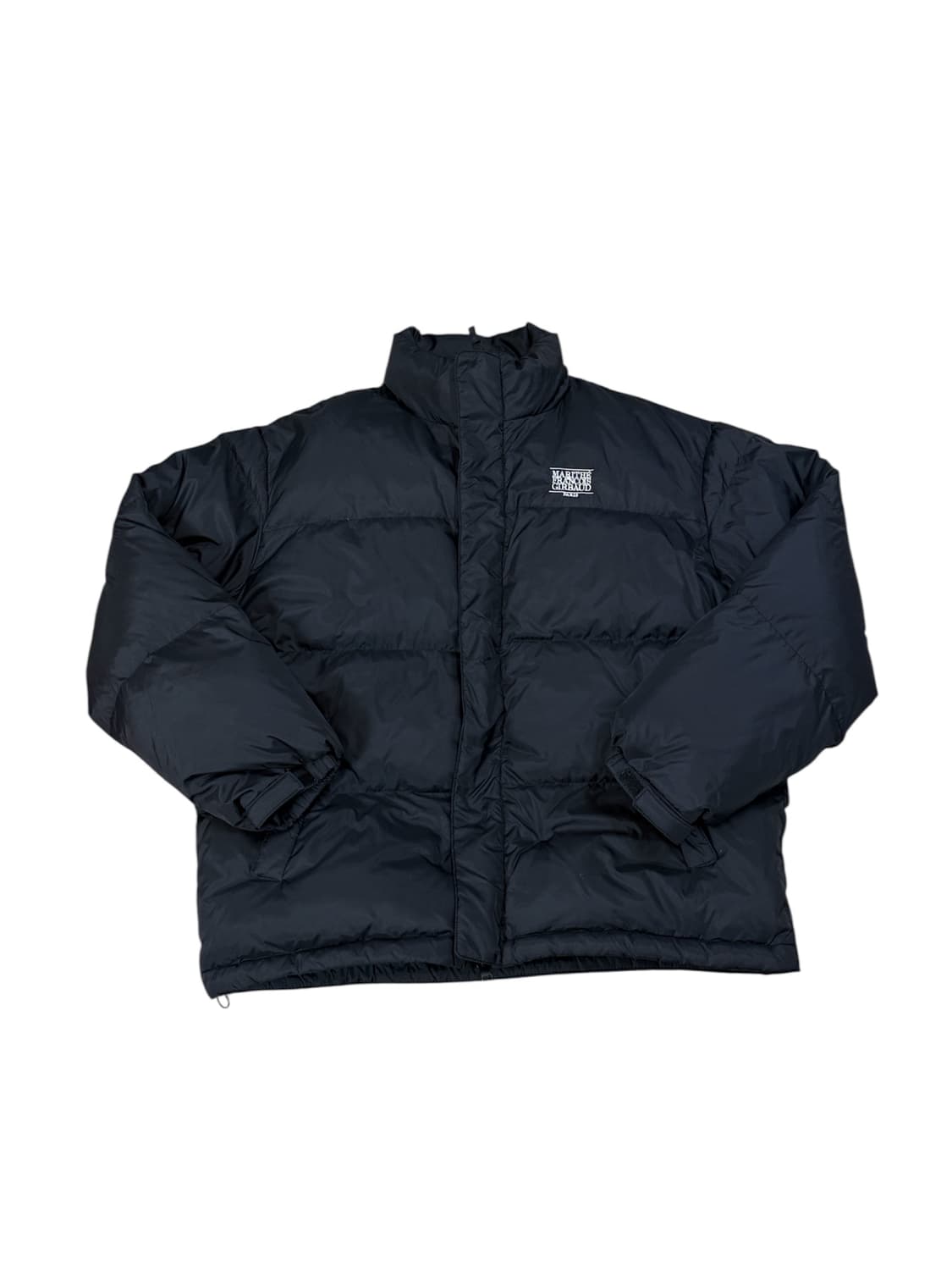 마리떼프랑소와저버 클래식 로고 패딩 블랙 상품이미지1