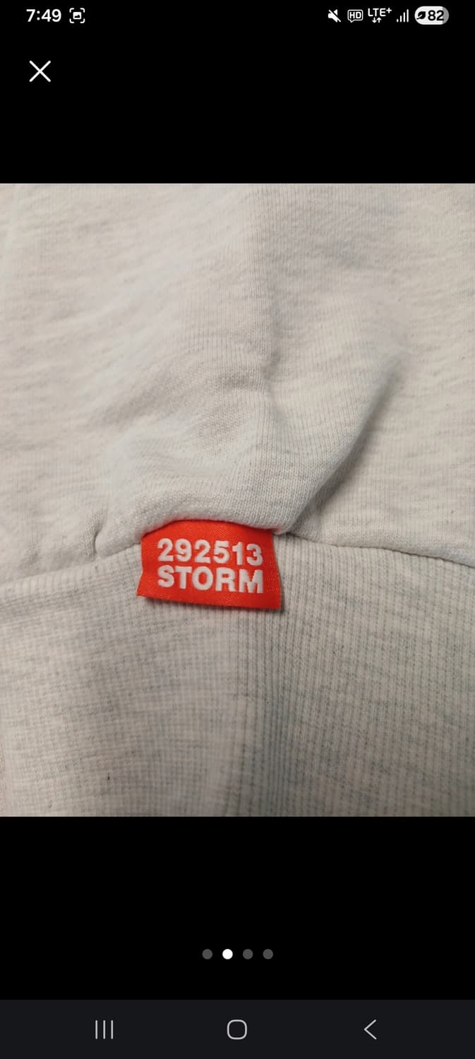 정품 스톰런던 후드 집업 XXL 새상품 급처 상품이미지4