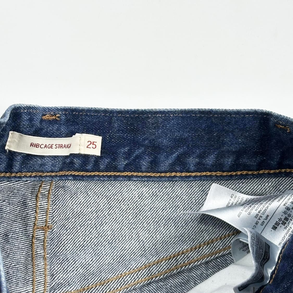 리바이스 오리지널 스트레이트 데님 팬츠 (25인치 여성추천) 상품이미지6