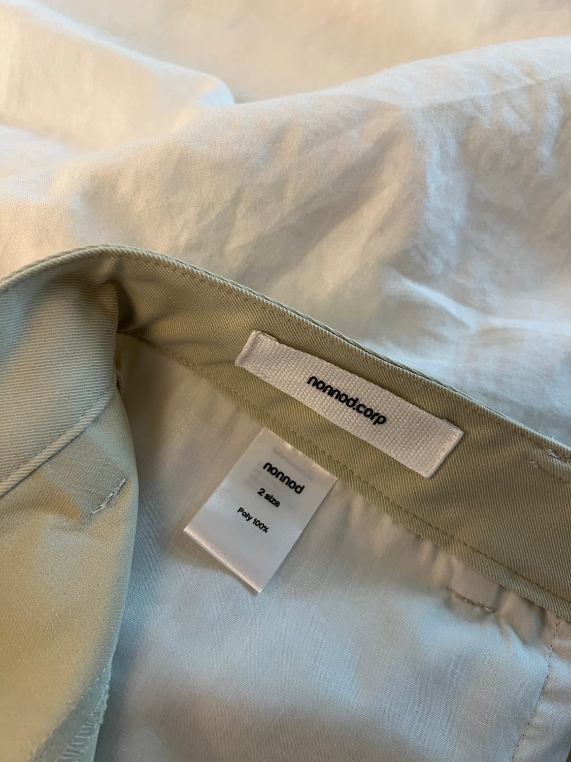 논노드 알파인 카펜터 쇼츠 베이지 2,3 사이즈 상품이미지7