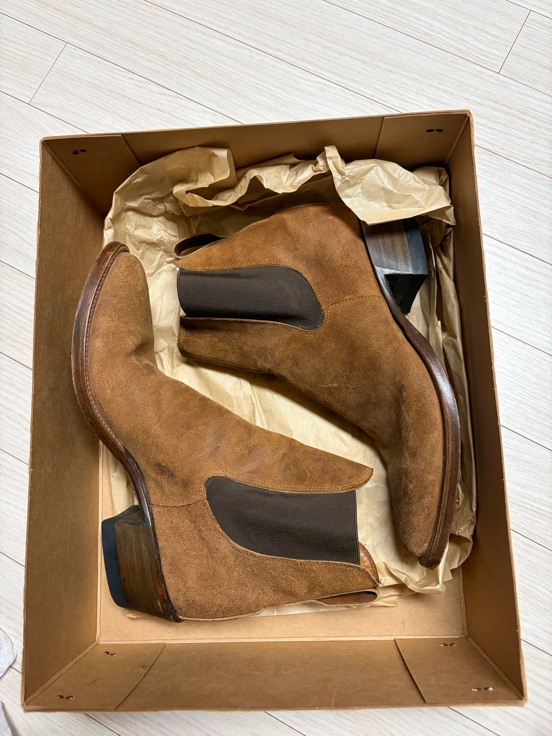 RRL 러프아웃 웨스턴 부츠 9사이즈 상품이미지1