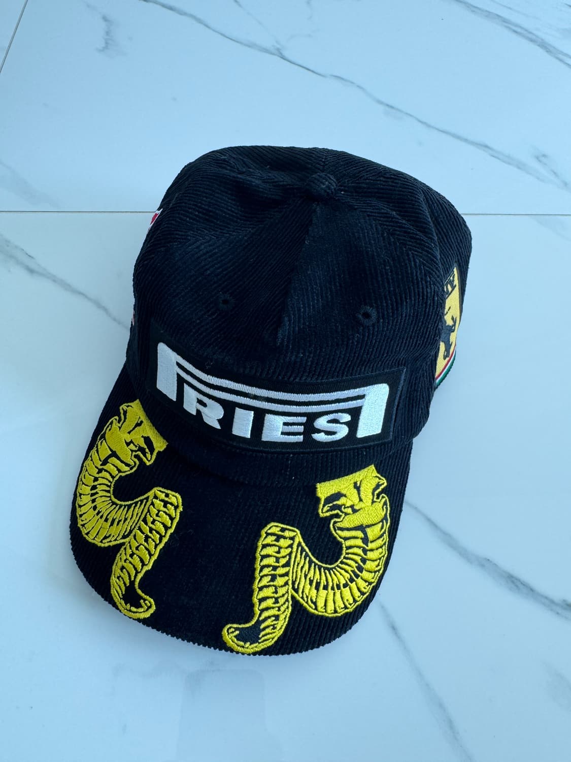Aries moto corduroy cap 상품이미지1