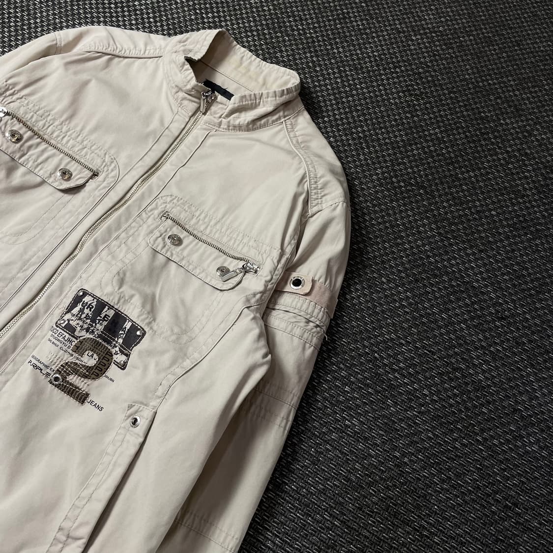 퍼플 브랜드 연베이지 포켓 디테일 자켓 105 상품이미지6