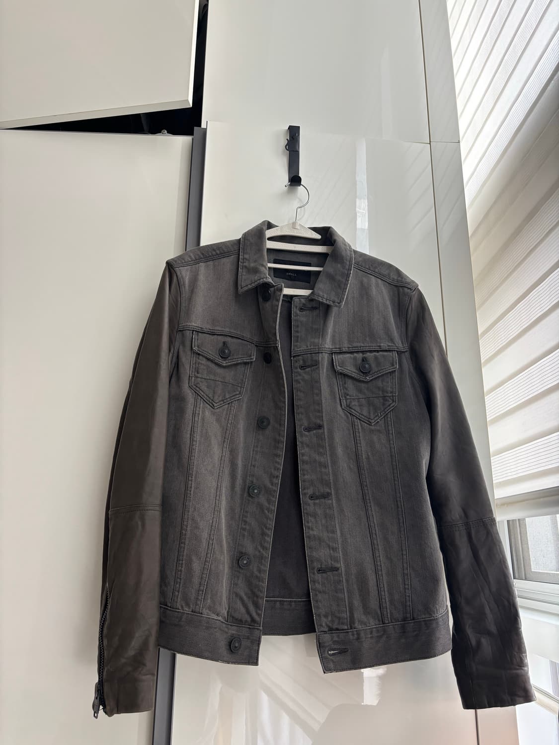 ALL SAINTS 그레이 데님 자켓 상품이미지1