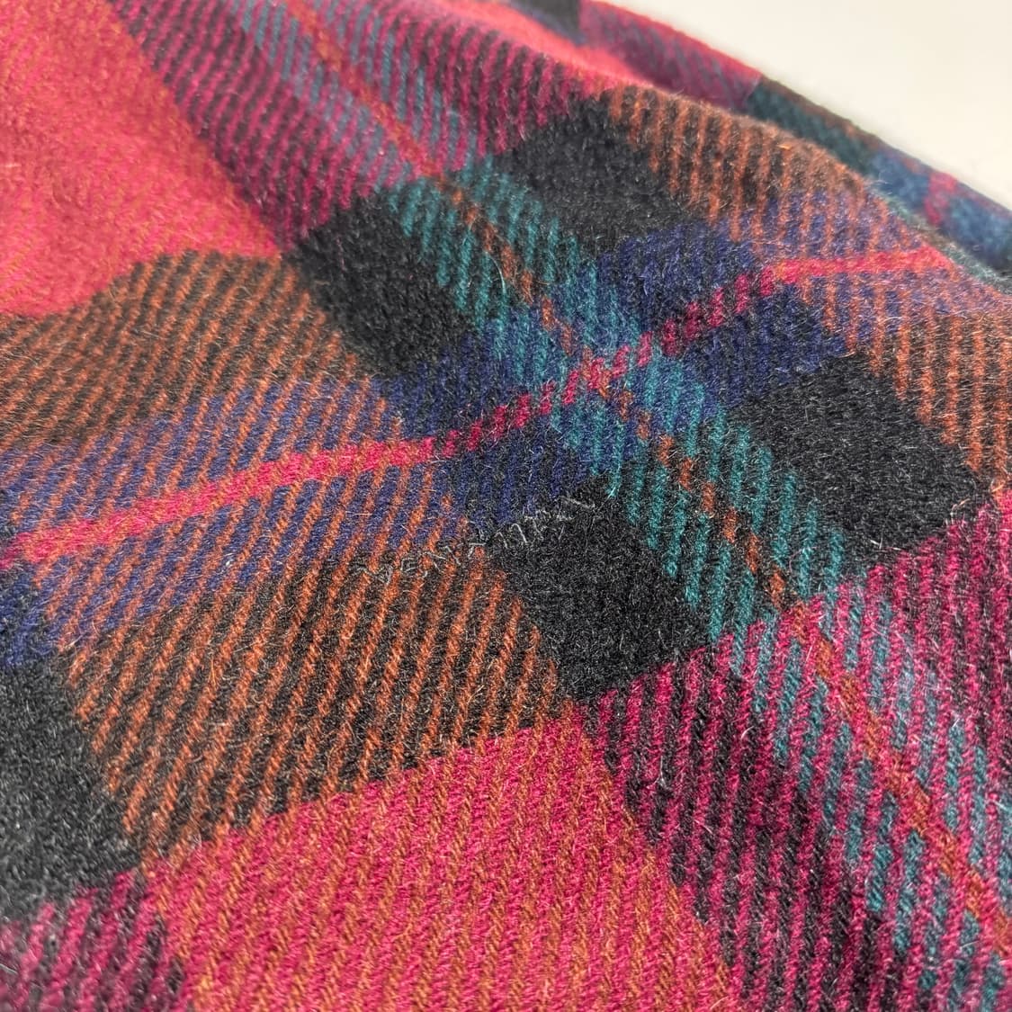 빈티지 벤투라 체크 울 체크 쇼트 자켓 상품이미지2