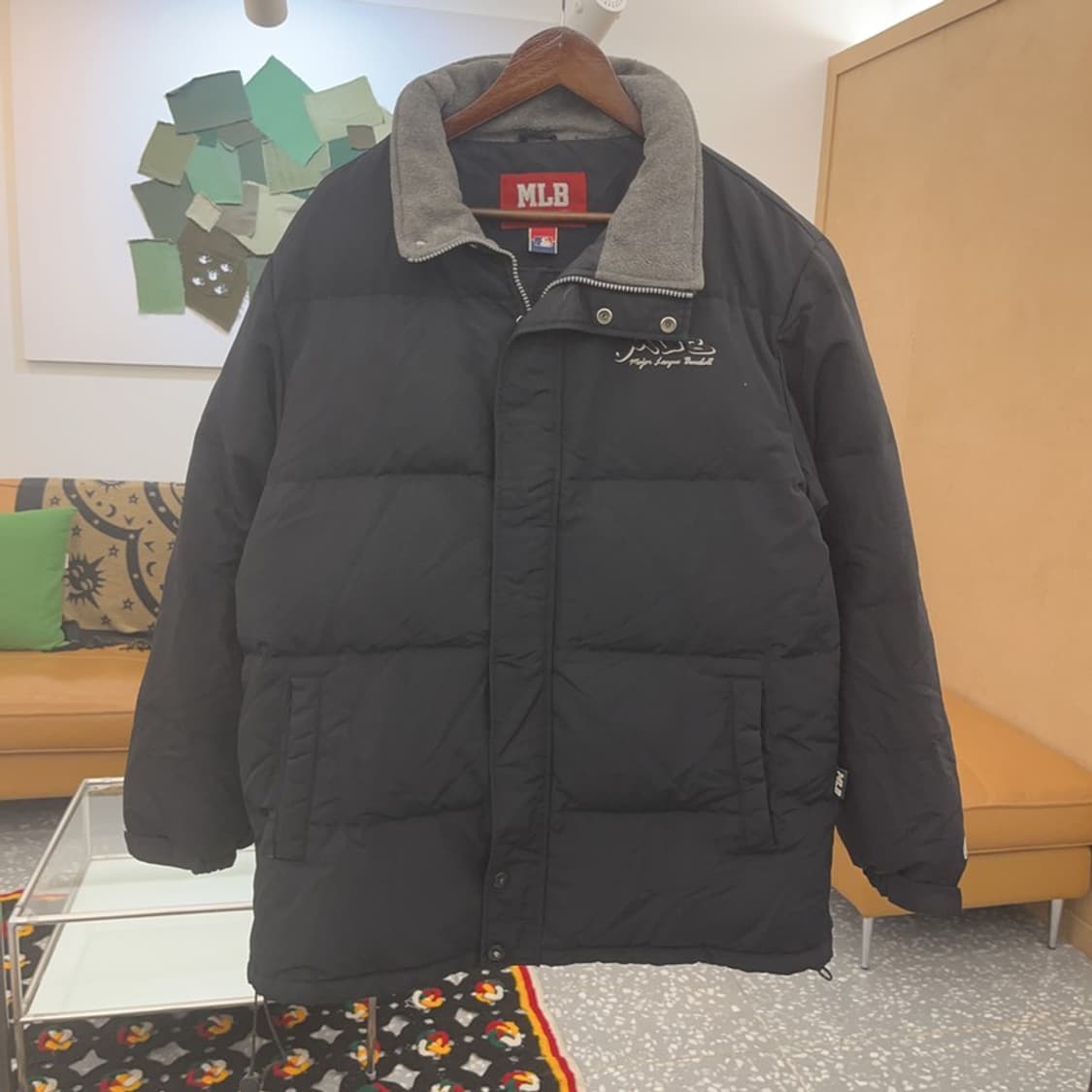 MLB 올드스쿨 빈티지 빅사이즈 패딩 110 C07658 상품이미지3