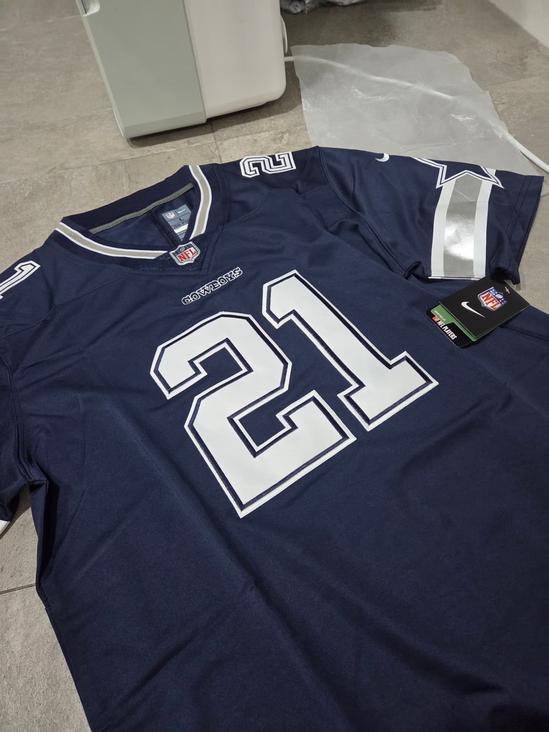 나이키/NFL 달라스 카우보이스 풋볼 럭비져지/M,L 상품이미지2