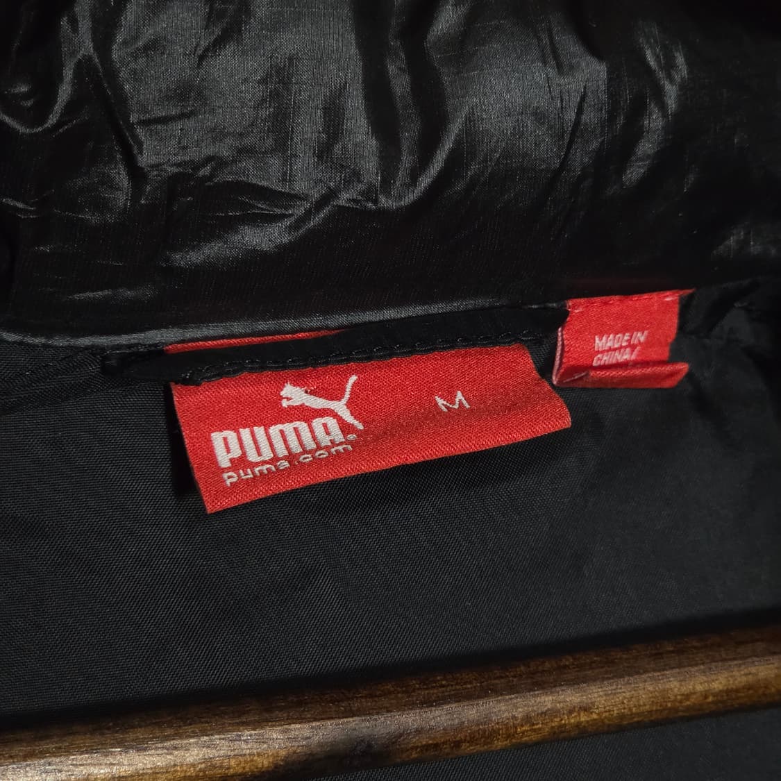 푸마 블랙 덕다운 패딩 상품이미지8