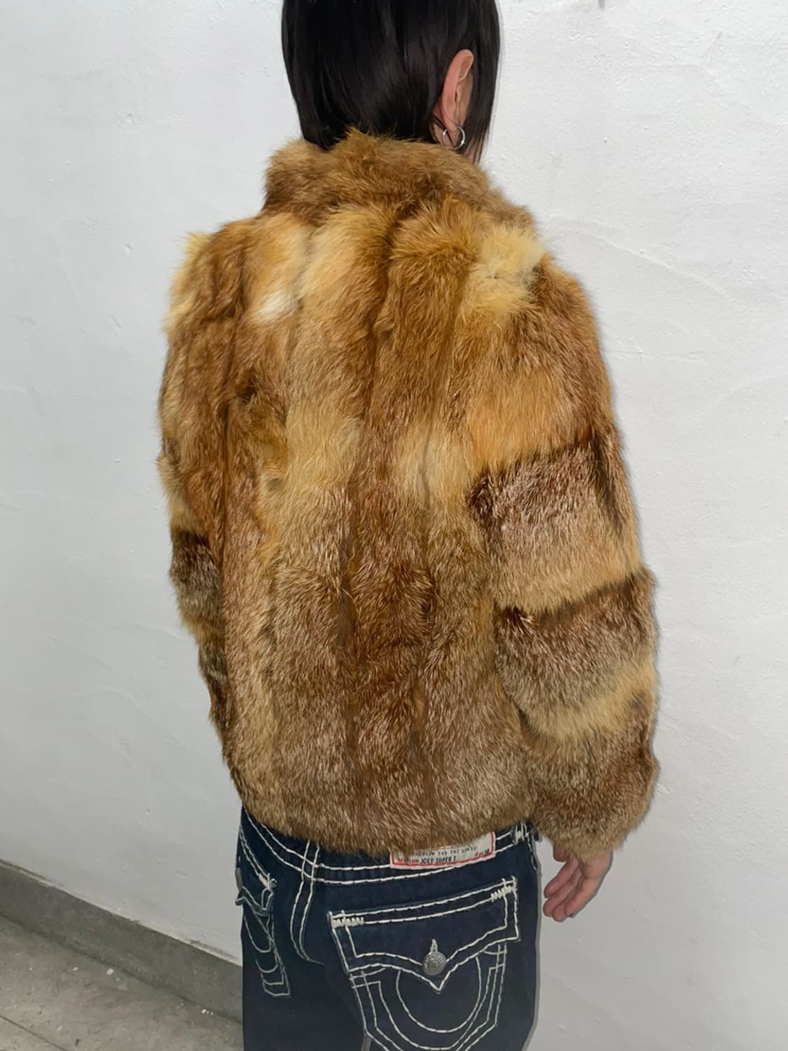 brown fur jacket  상품이미지5
