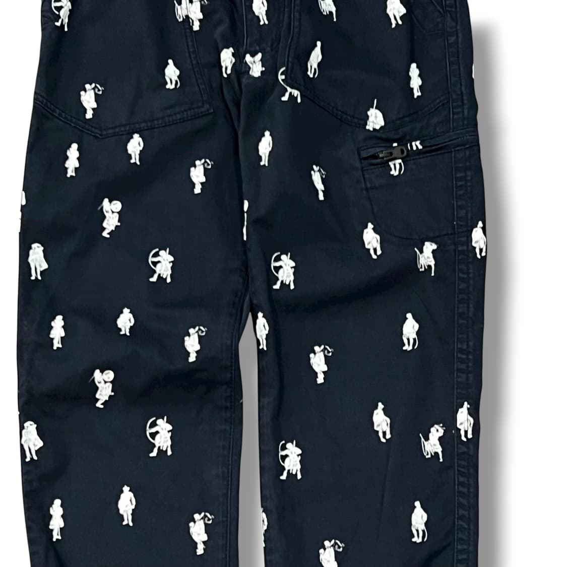  화이트 마운티니어링 패턴 워크 팬츠 y14074 상품이미지5