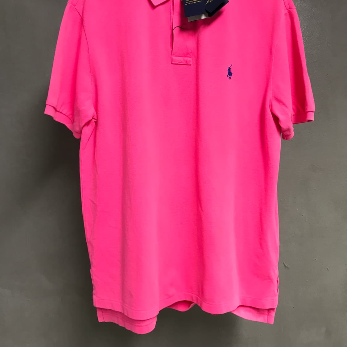 폴로 랄프로렌 PK 반팔 카라티 핑크 L 상품이미지3