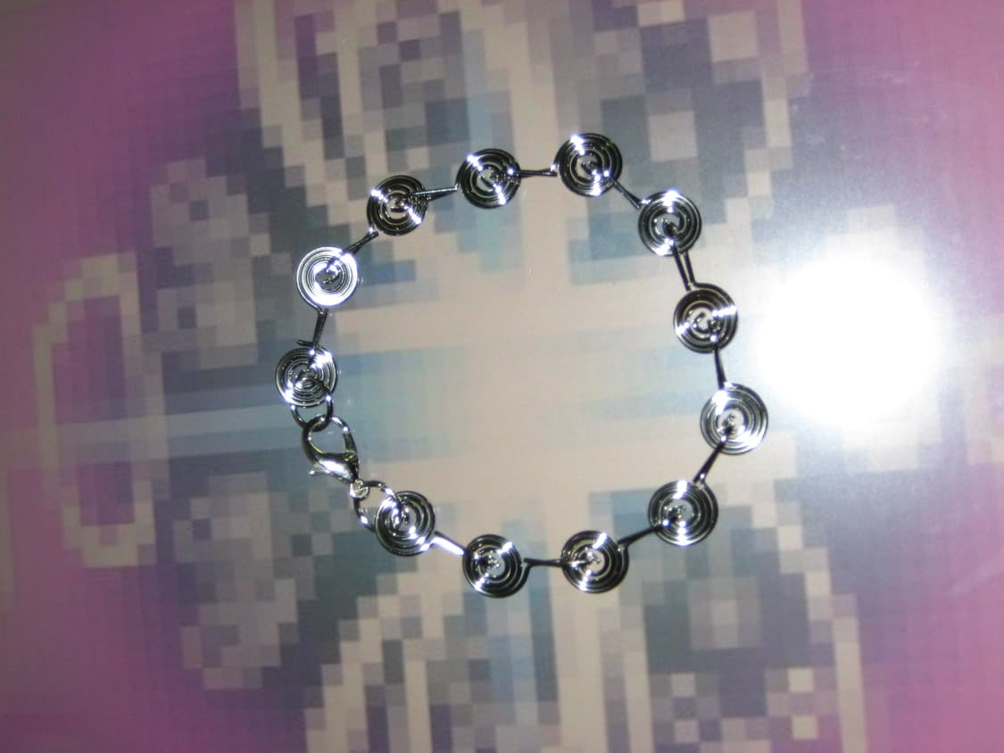 캐피탈 골뱅이 써지컬 체인 팔찌  상품이미지3