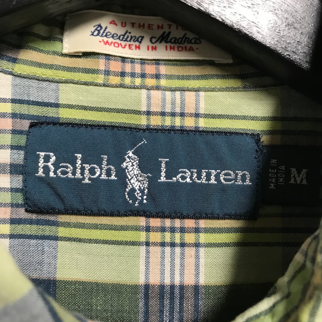 폴로 랄프로렌 체크 셔츠 M 상품이미지4
