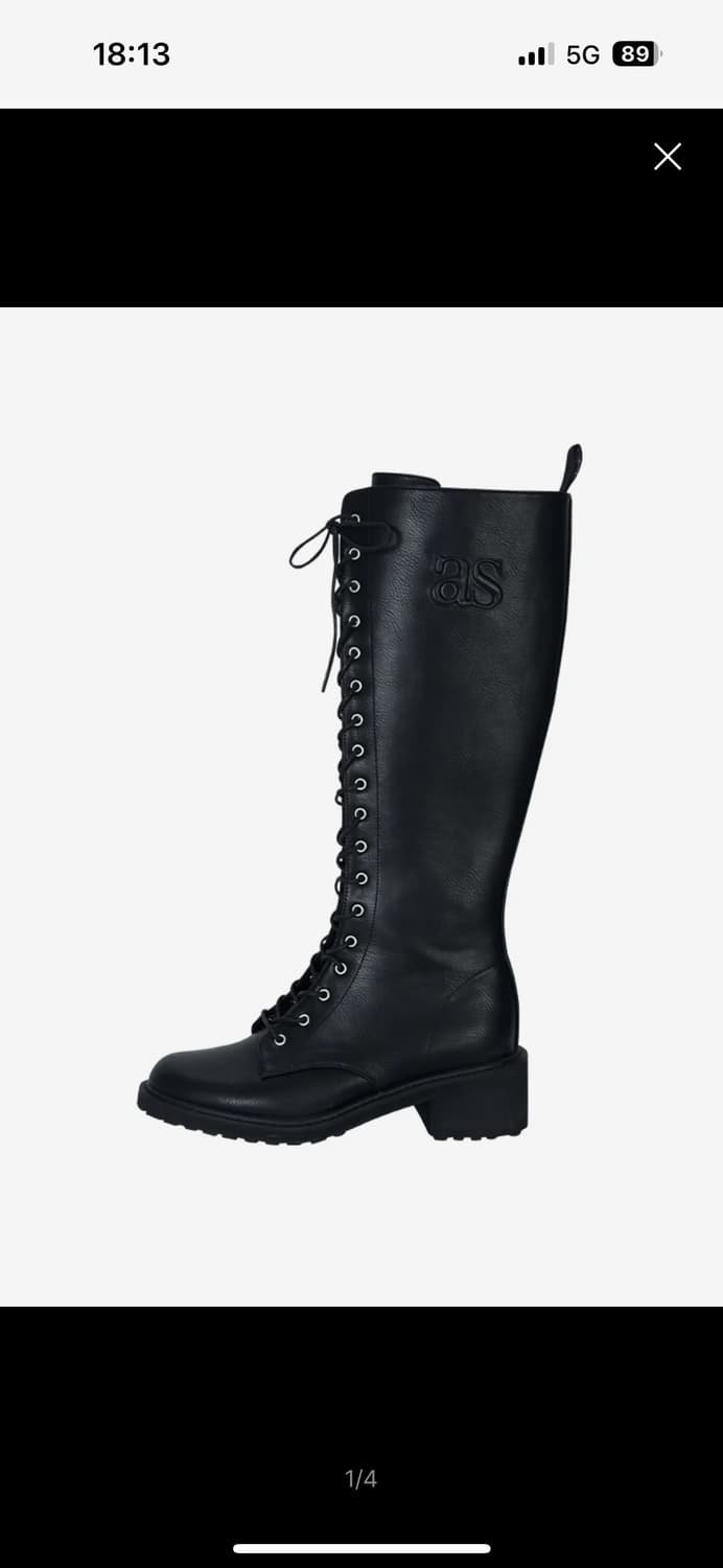 애즈온 BUDDY EYELET BOOTS / 230 상품이미지1