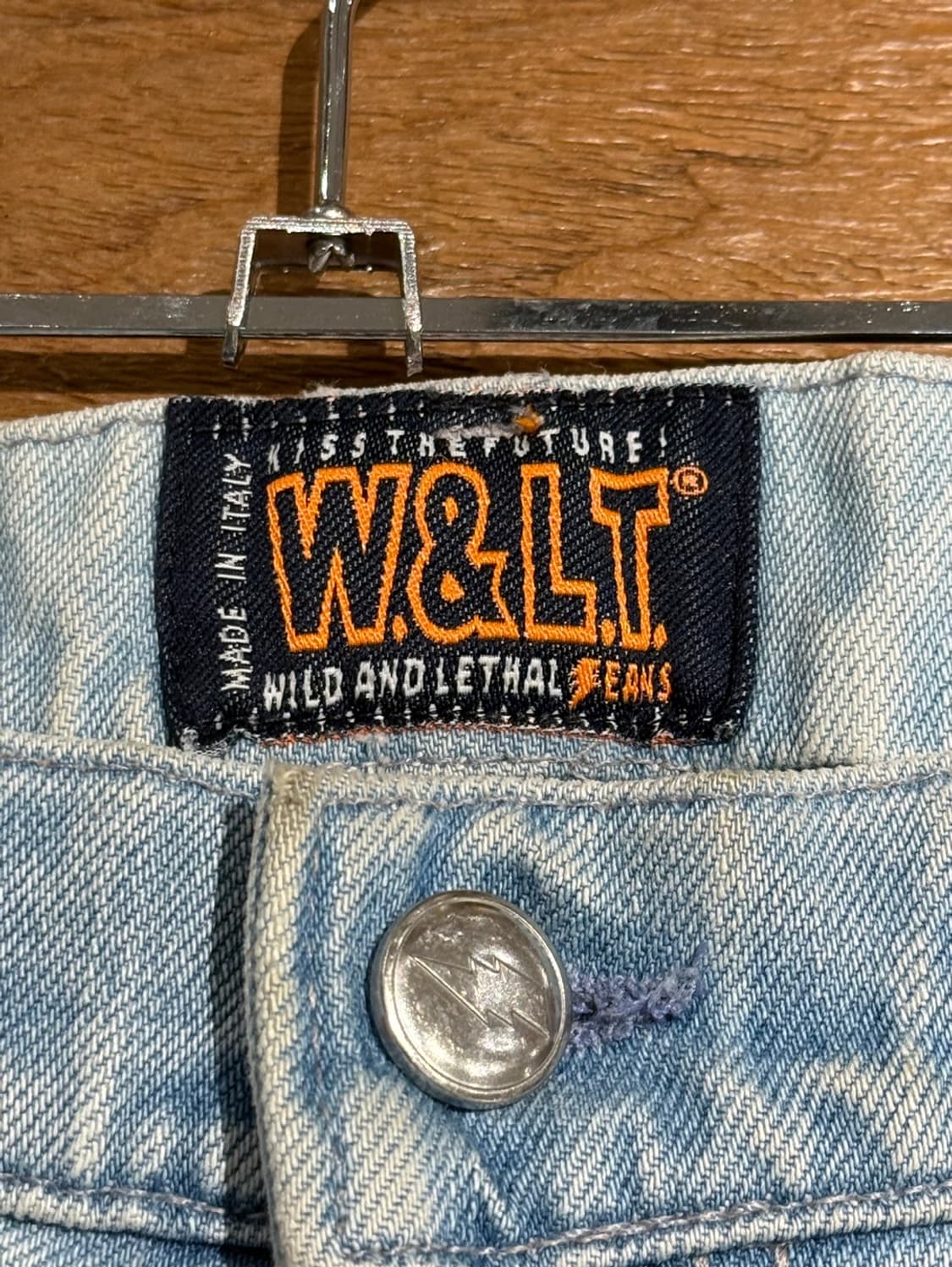 월터 반 베이렌동크 디스트레스 프레이드 데님 팬츠 상품이미지7