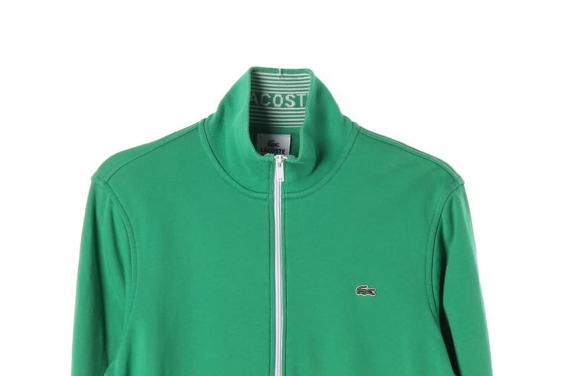 라코스테 크록 로고 코튼 집업 M 상품이미지3
