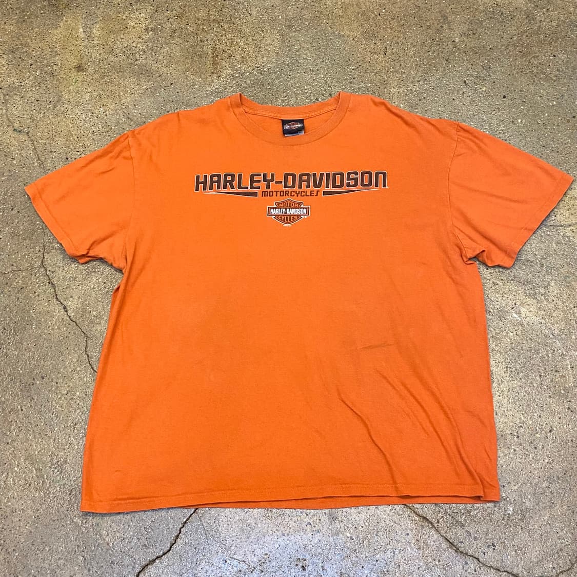 미국 빈티지 할리데이비슨 로고 프린팅 반팔티 티셔츠 상품이미지2