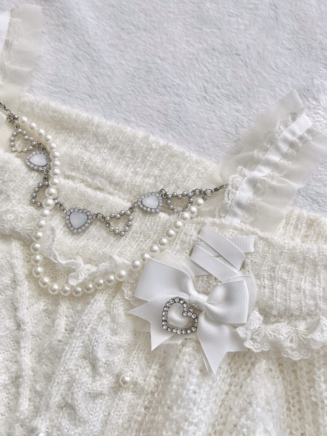 리즈리사 오프숄더 니트 달천깔 히메갸루 상품이미지4