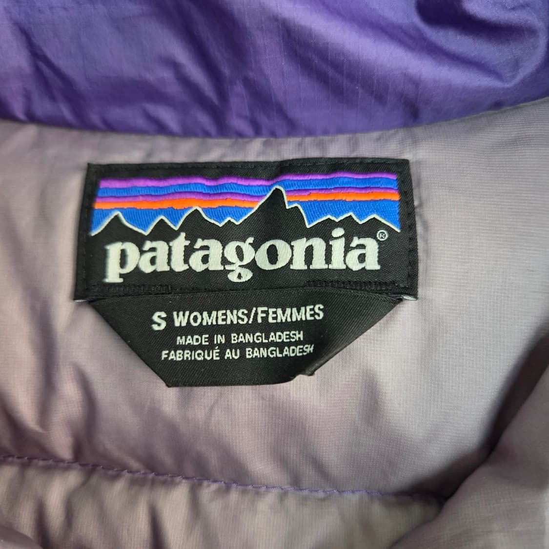파타고니아 다운 자켓 우먼 경량패딩(S) 상품이미지6